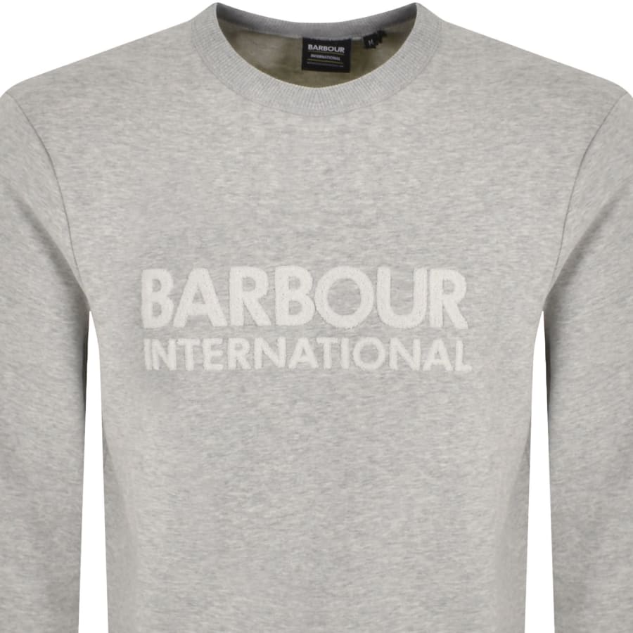 Barbour grey sweatshirt shop